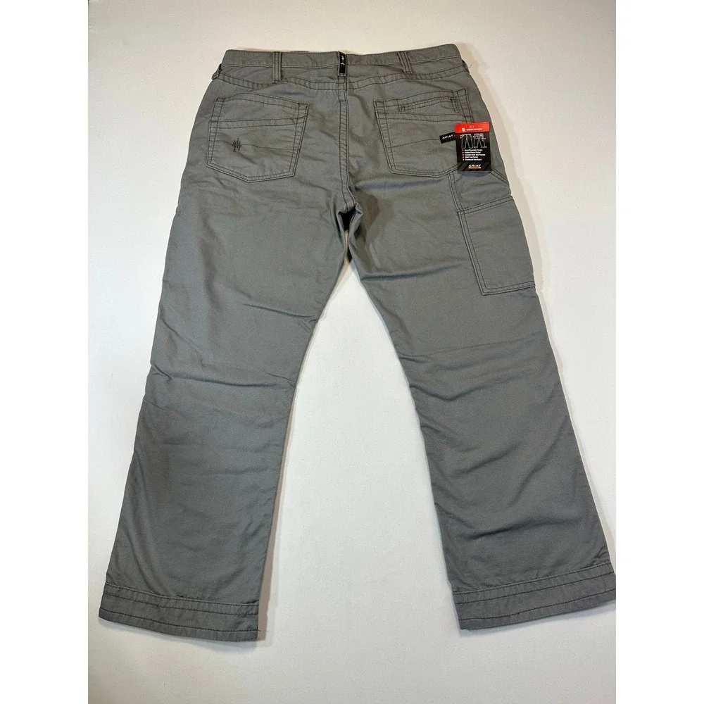 NEW ARIAT WORK FR M4 Workhorse Flame Resistant Pants Gray 40x29 Relaxed fit